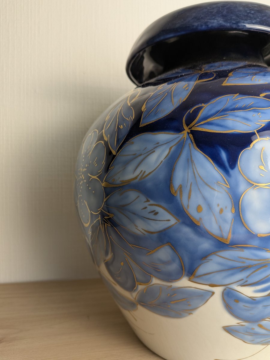 Vase Signed Tharaud Limoges-photo-2