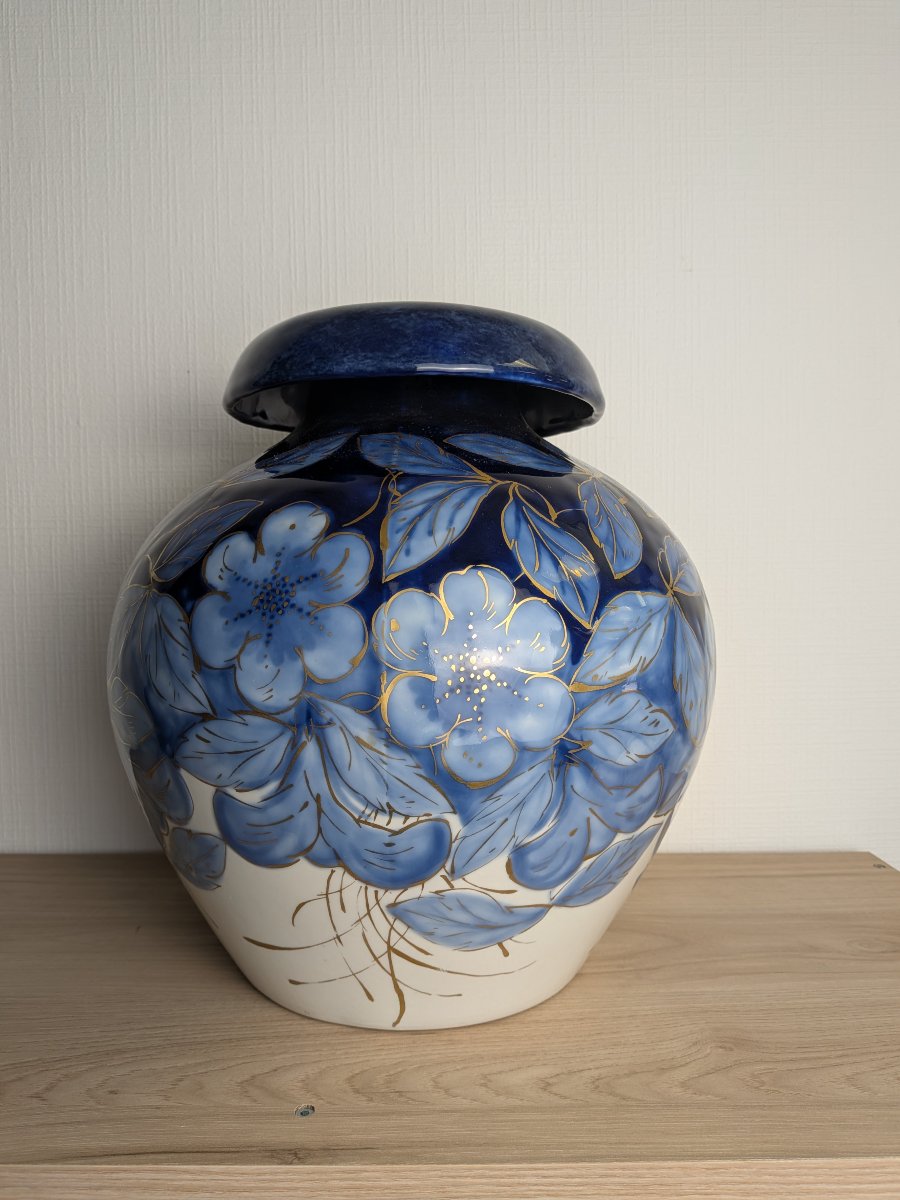 Vase Signed Tharaud Limoges