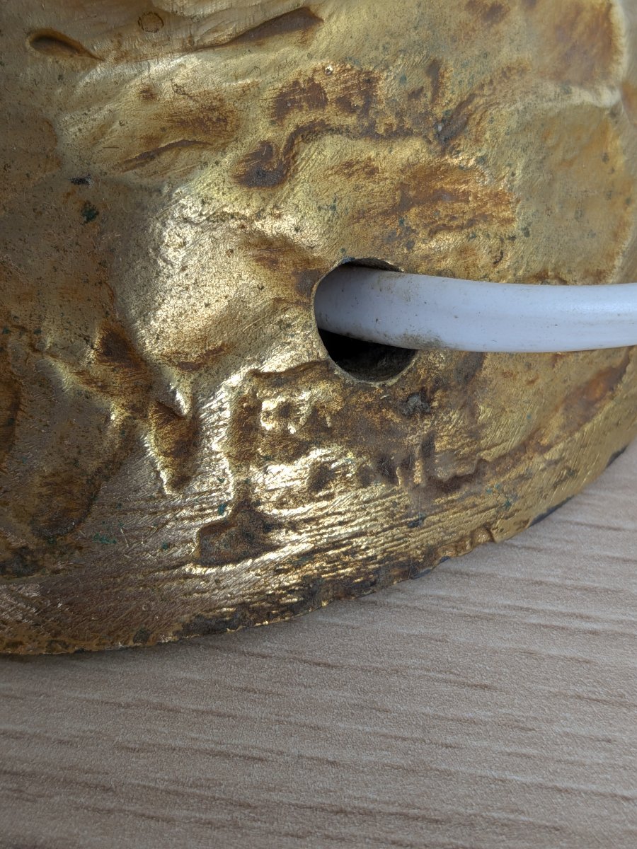 Lampe en bronze Fondica DE WAEL-photo-2