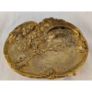 vide poche en bronze doré MARIONNET 