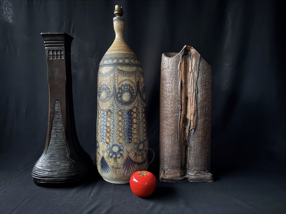 Tall Art Nouveau Repoussé Copper Vase, Attributed To Josef Hoffmann (1870–1956), Austria, Circa-photo-6