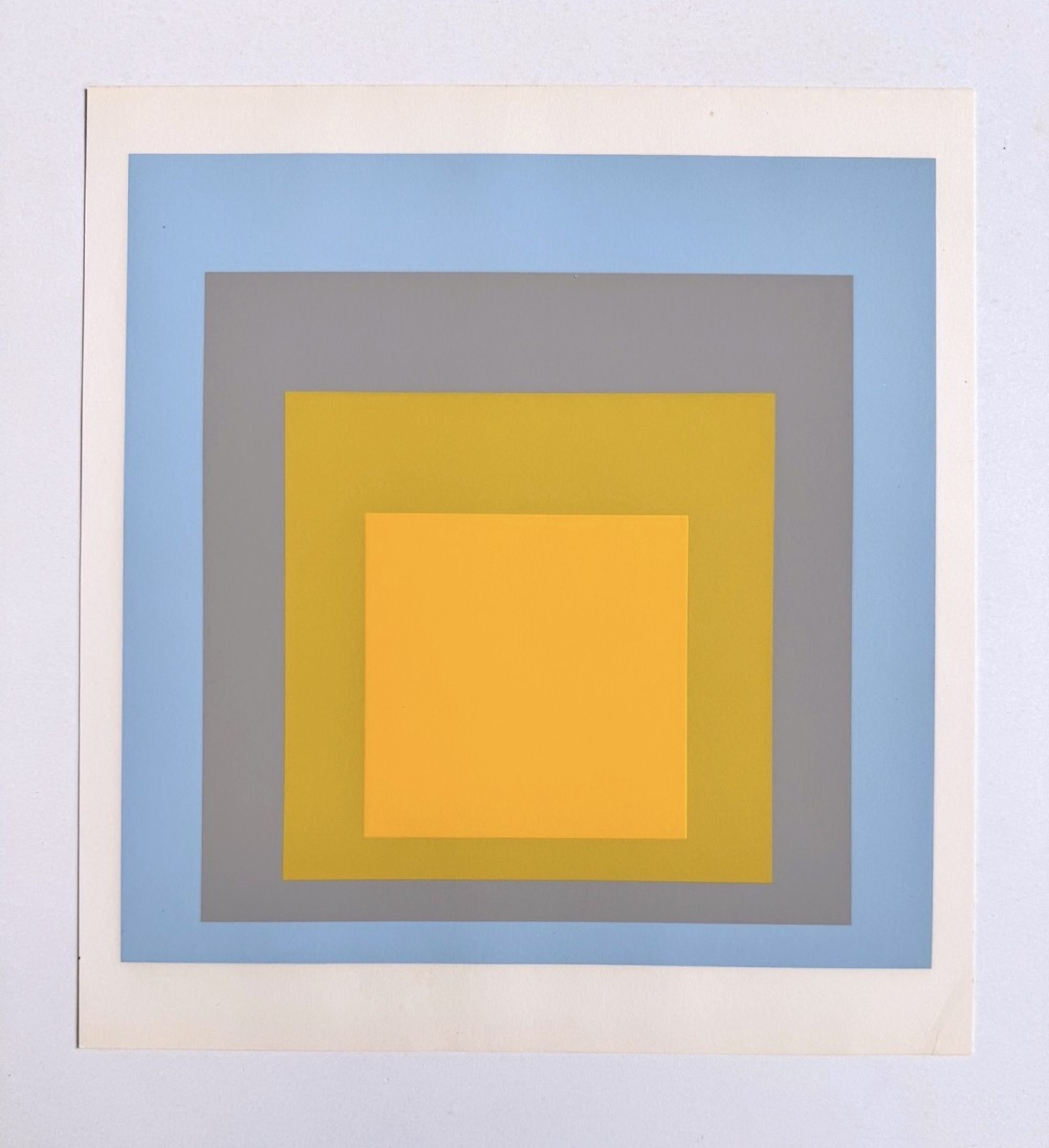 Albers, Josef  - Homage to the Square, Sérigraphie sur vélin - Josef Keller 1968