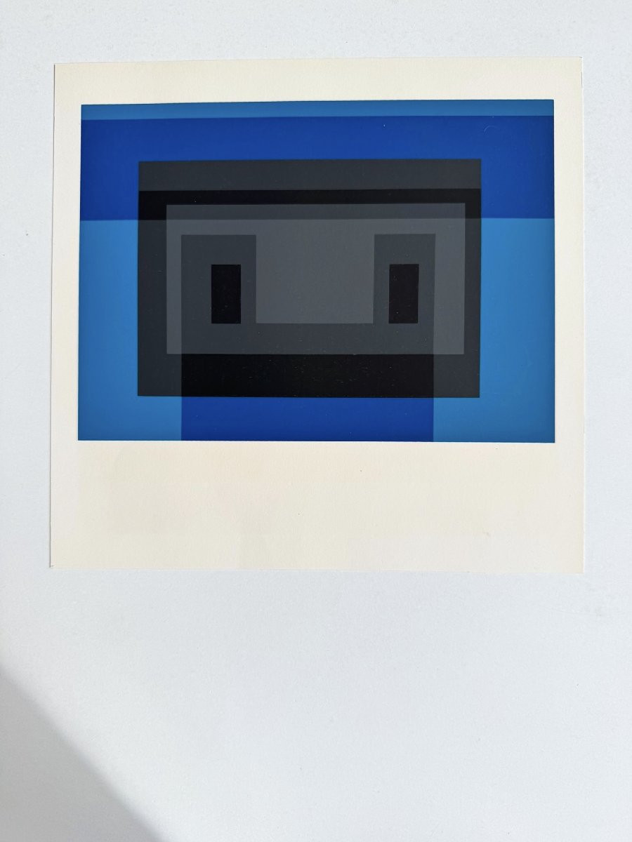Albers, Josef - Ten Variants,  Sérigraphie sur vélin - Josef Keller 1968 (1)-photo-2