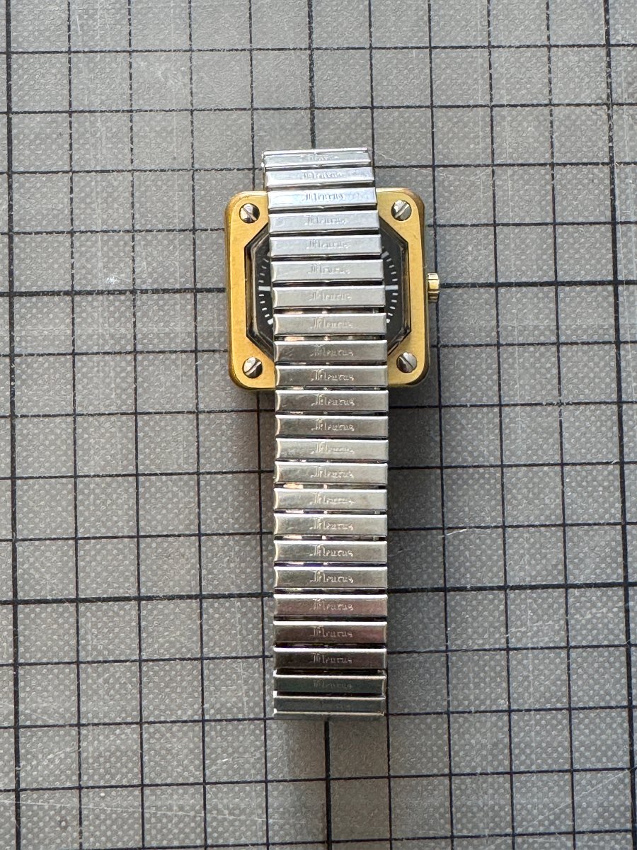 Montre Lip Rudi MEYER plaquée or mat Electronic (Lip R53) 1975-photo-2