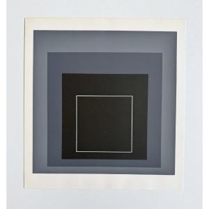 Albers, Josef  - Homage to the Square, Sérigraphie sur vélin - Josef Keller 1968 (2)