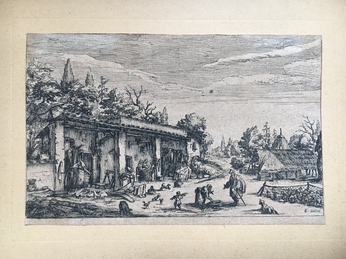 Gravure d'Après Jacques Callot 