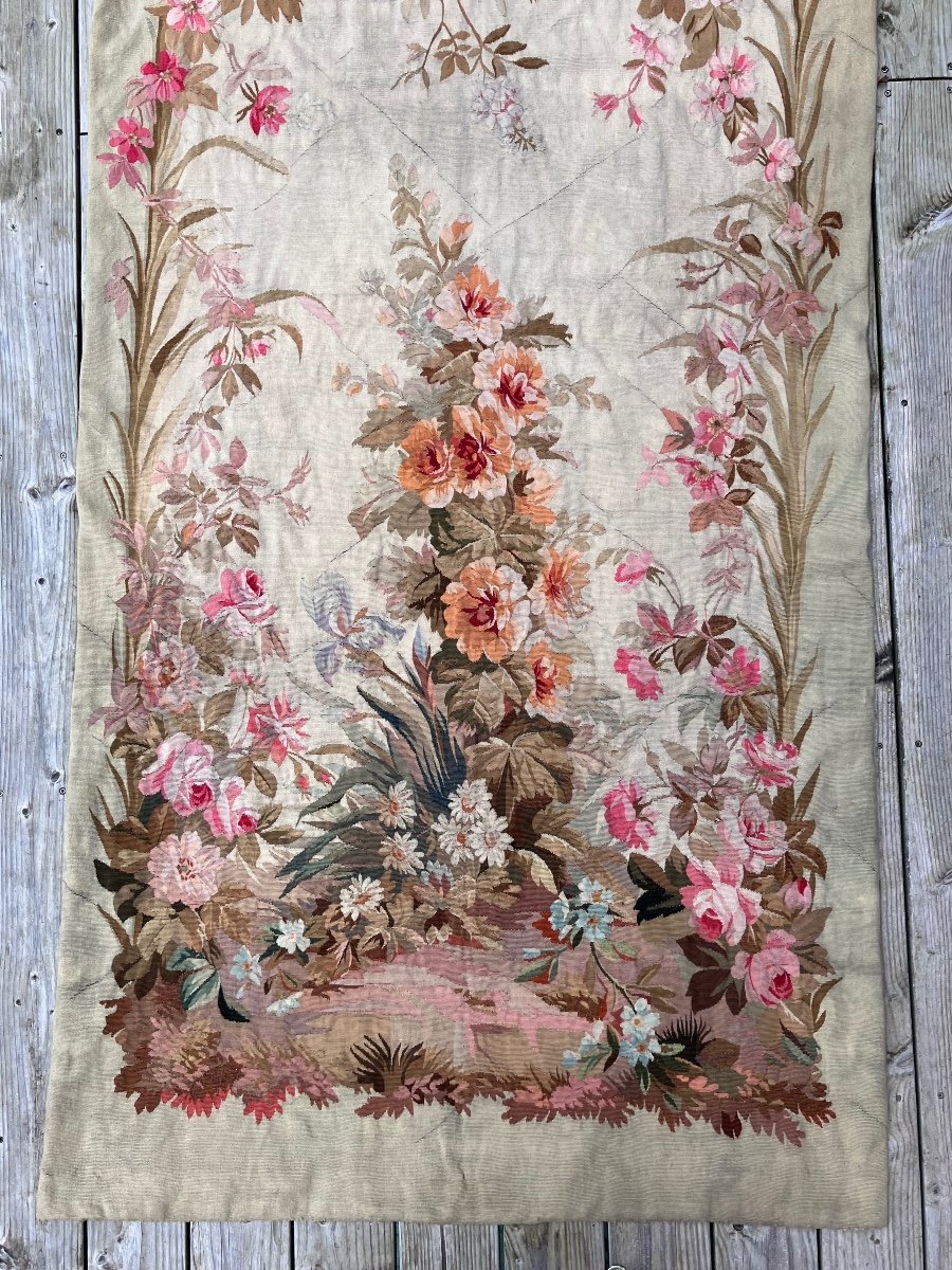 Aubusson Tapestry Door Hanging 19th Century-photo-3
