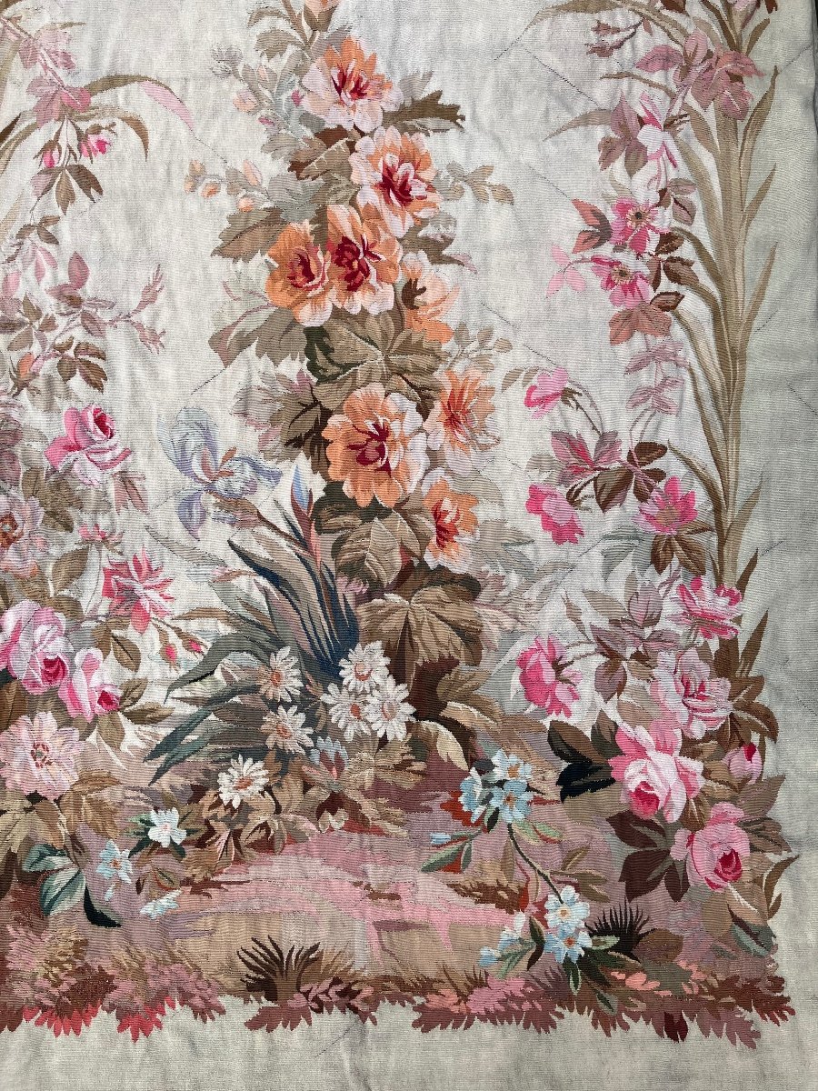 Aubusson Tapestry Door Hanging 19th Century-photo-1