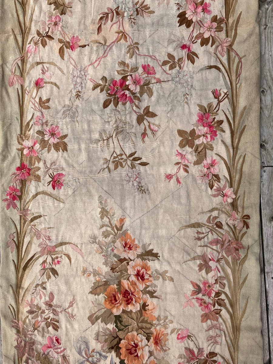 Aubusson Tapestry Door Hanging 19th Century-photo-2