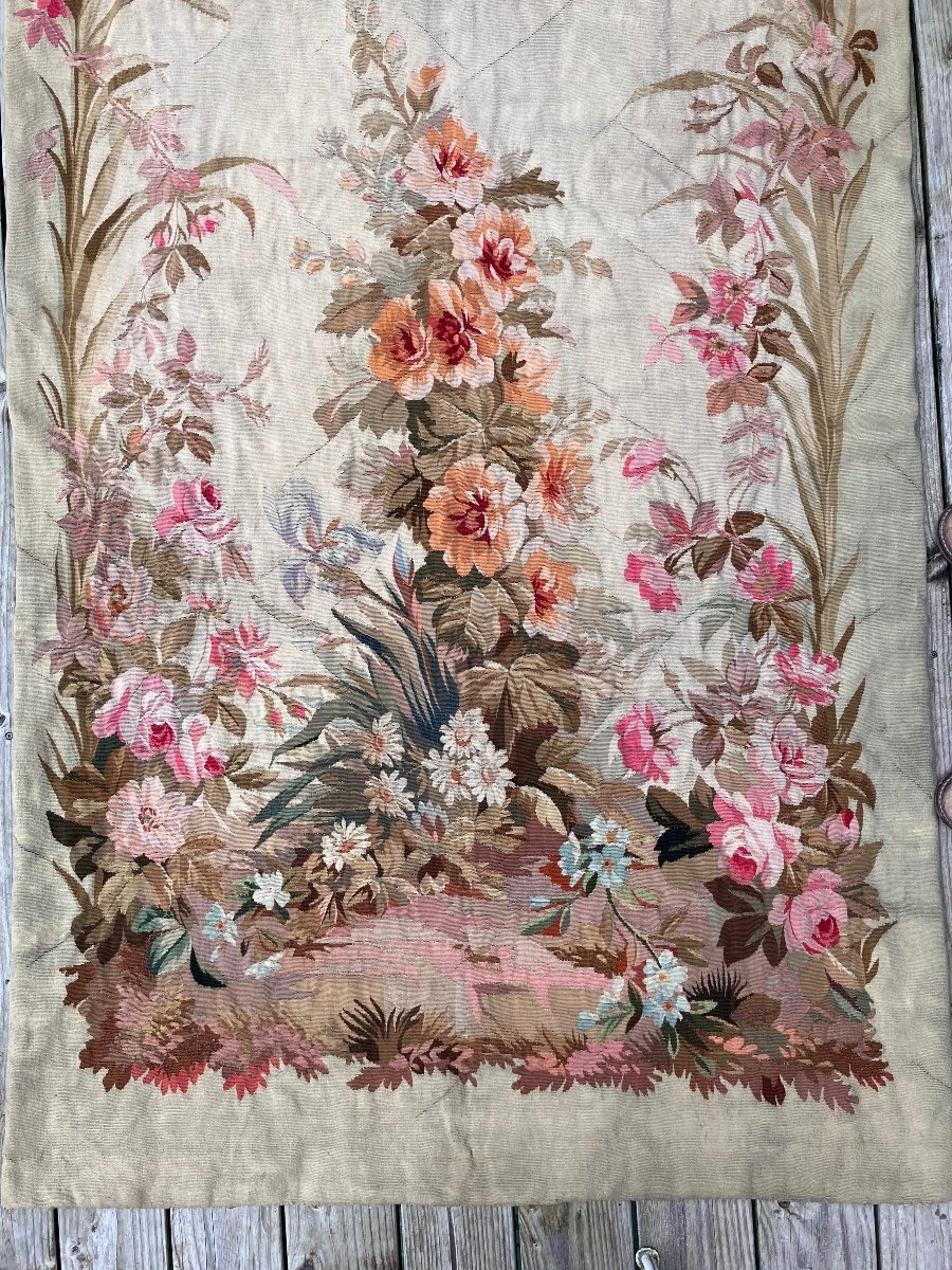 Aubusson Tapestry Door Hanging 19th Century