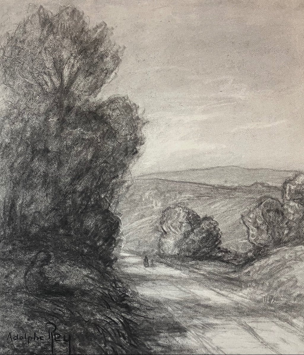 Charcoal Drawing Adolphe Rey Murols School -photo-2