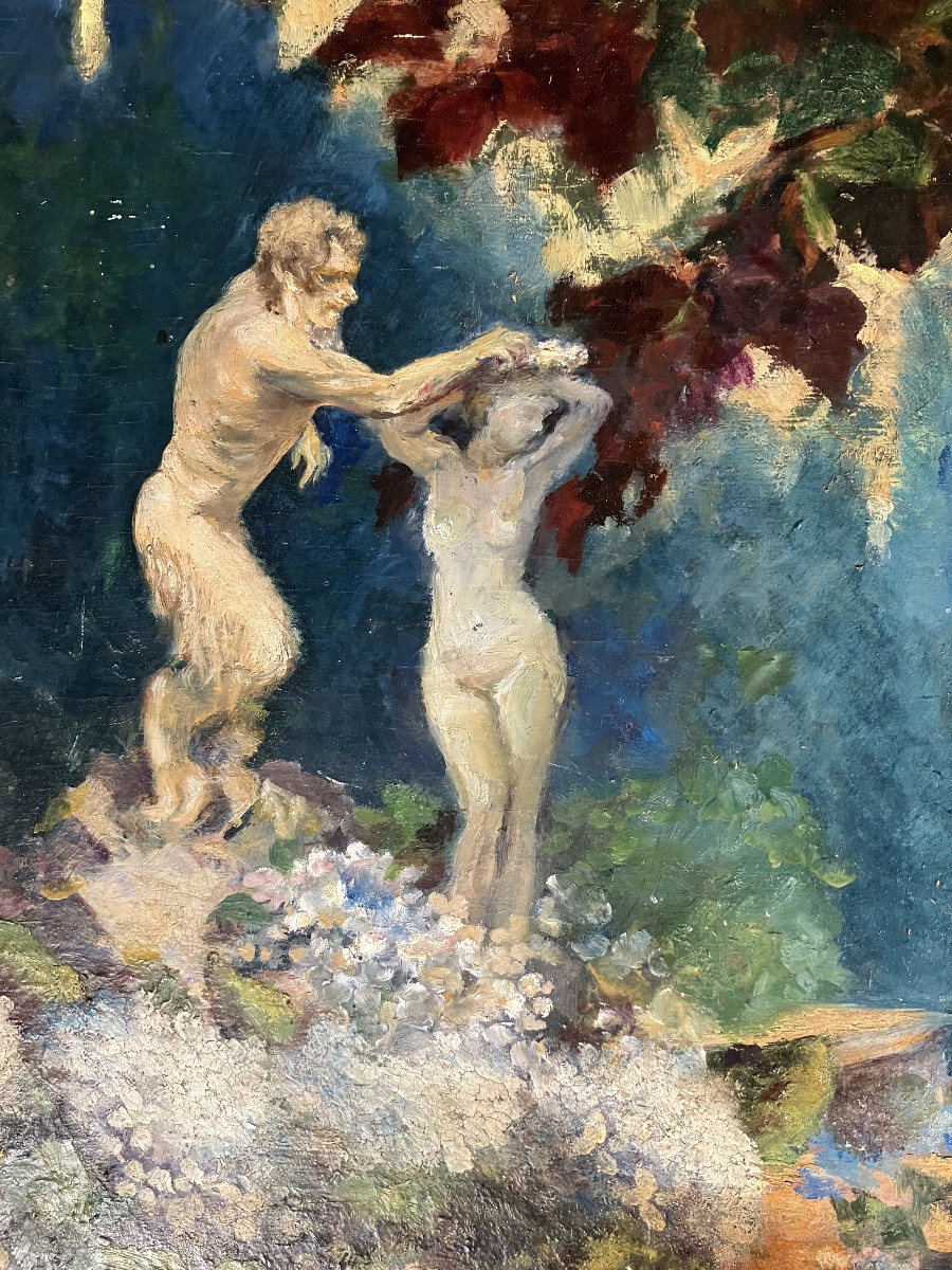 Art Deco Garden Painting-photo-2