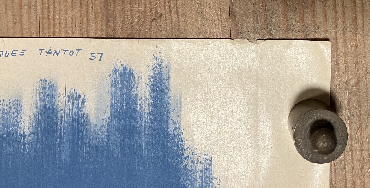 Affiche - Tourisme - Ski - Chamrousse -  J. Tantot - 1957-photo-2