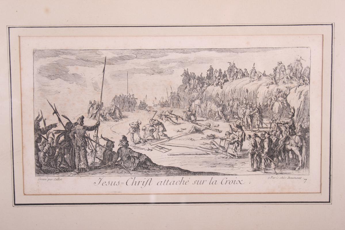 Two Engravings Jacques Callot-photo-3