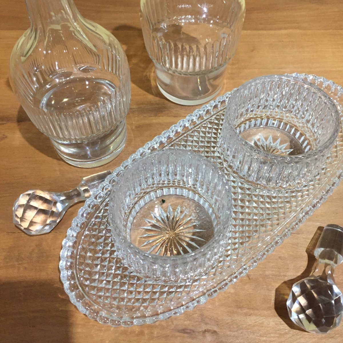 Saint Louis Crystal Vinegar Cruet-photo-1