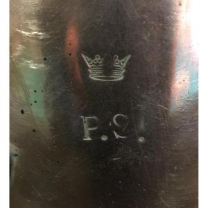 Crown Of Marquis On Copper Pan