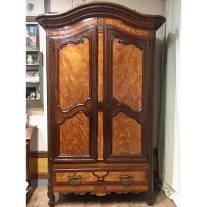 Armoire De Port En Bois Citron Et Amarante 