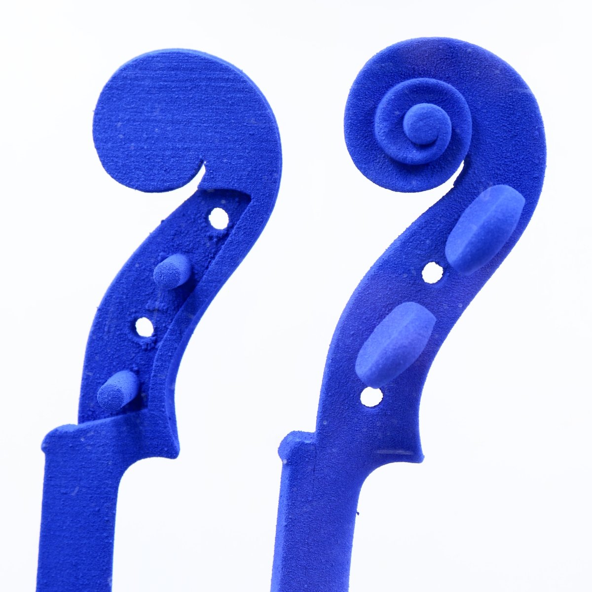 Arman – Homage To Yves Klein, 1993 – Ikb Violin Under Plexiglas – Hc 3/14-photo-3