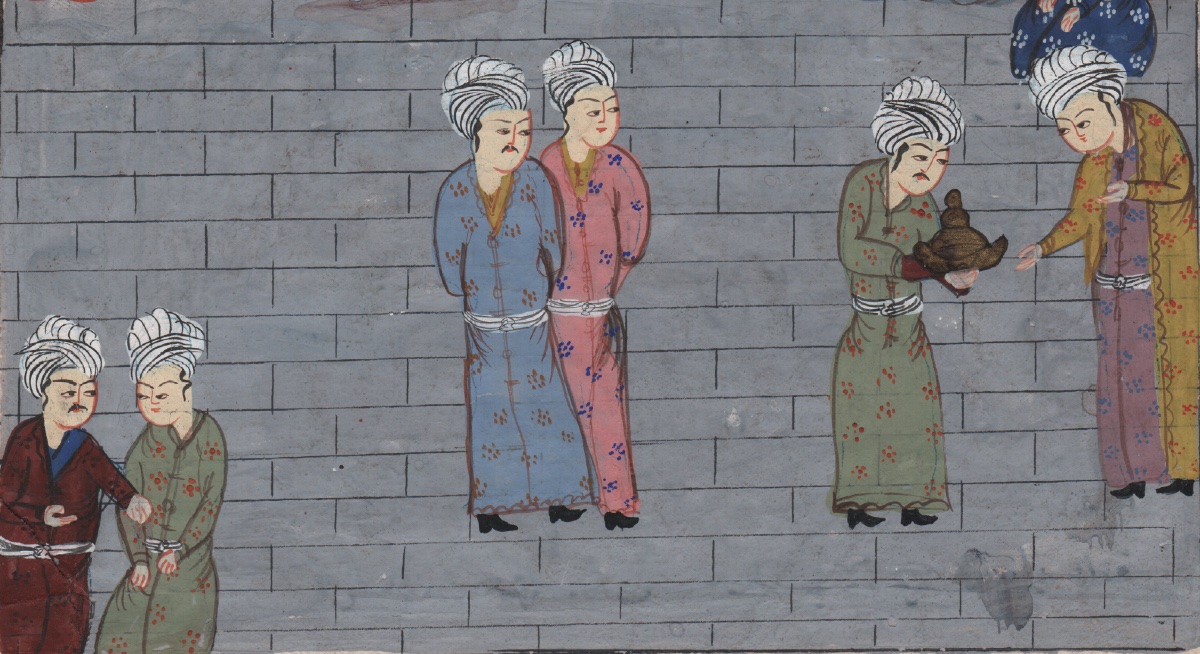 Folio persan chiite du XIXe siècle – Thawāb al-Aʿmāl, grande miniature-photo-3
