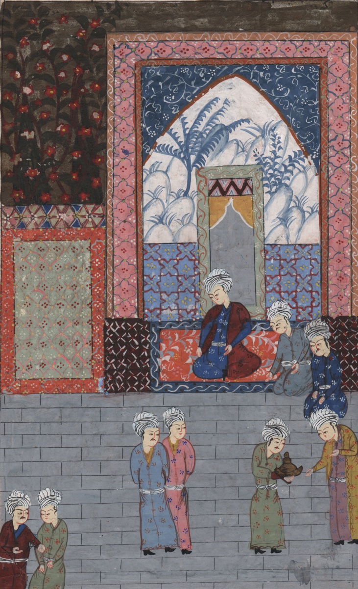 Folio persan chiite du XIXe siècle – Thawāb al-Aʿmāl, grande miniature-photo-4
