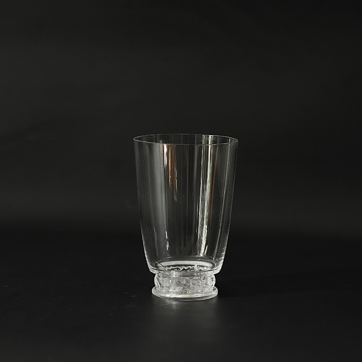 Lalique France - “saint-hubert” - Crystal Decanter And 5 Port/liqueur Glasses - Marc Lali-photo-3