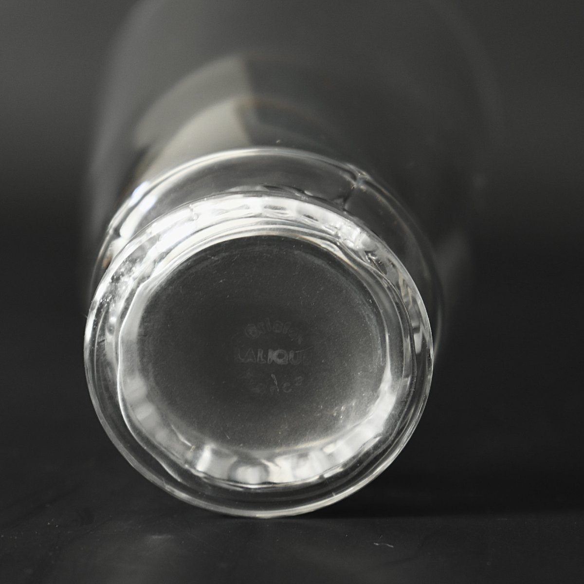 Lalique France - “saint-hubert” - Crystal Decanter And 5 Port/liqueur Glasses - Marc Lali-photo-5