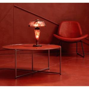 Le Verre Français / Charles Schneider - “digitale” Table Lamp - Art Deco, 1925