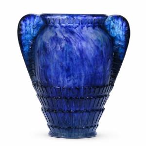 Gabriel Argy-Rousseau – Vase « Fougères » en pâte de verre, 1925
