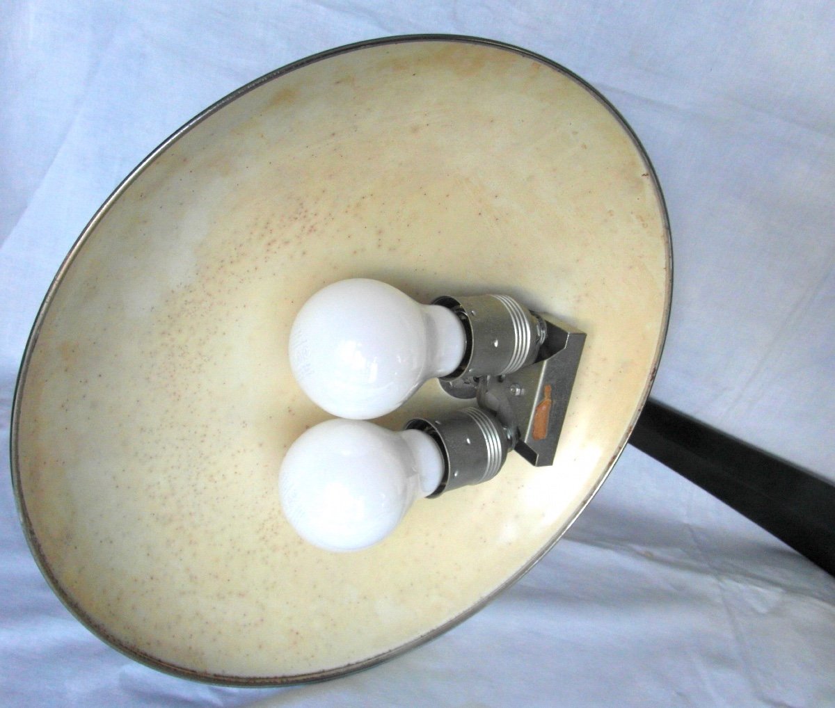 Grande Lampe De Bureau Fase, Modèle "boomerang" , époque Design Années 60, Sixties-photo-7