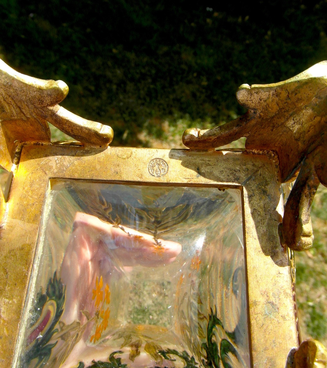 Large Vase With Primroses By Baccarat, 1880, Signed, Perfect, Daum Galle Napoléon Era-photo-4