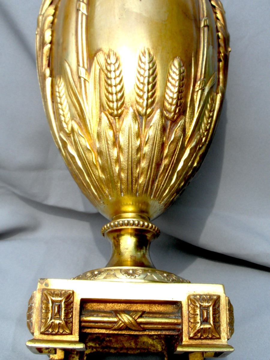 Monumental vase art-nouveau en bronze A. ERDMANN, 45 cm, 6,6 kilos , era siot 1900-photo-2