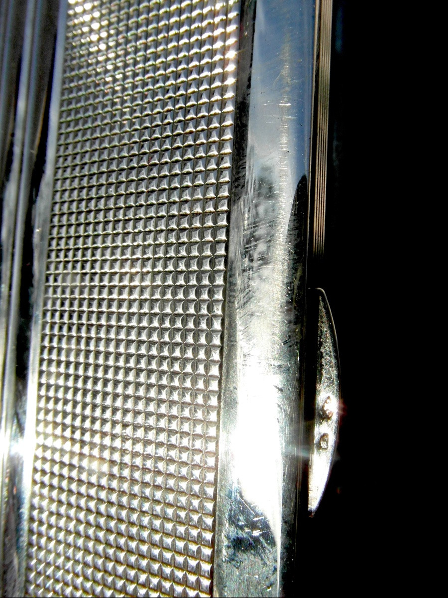 Important étuis en argent massif d'époque art-déco, poinçon Minerve, 178 gr, era puiforcat-photo-5