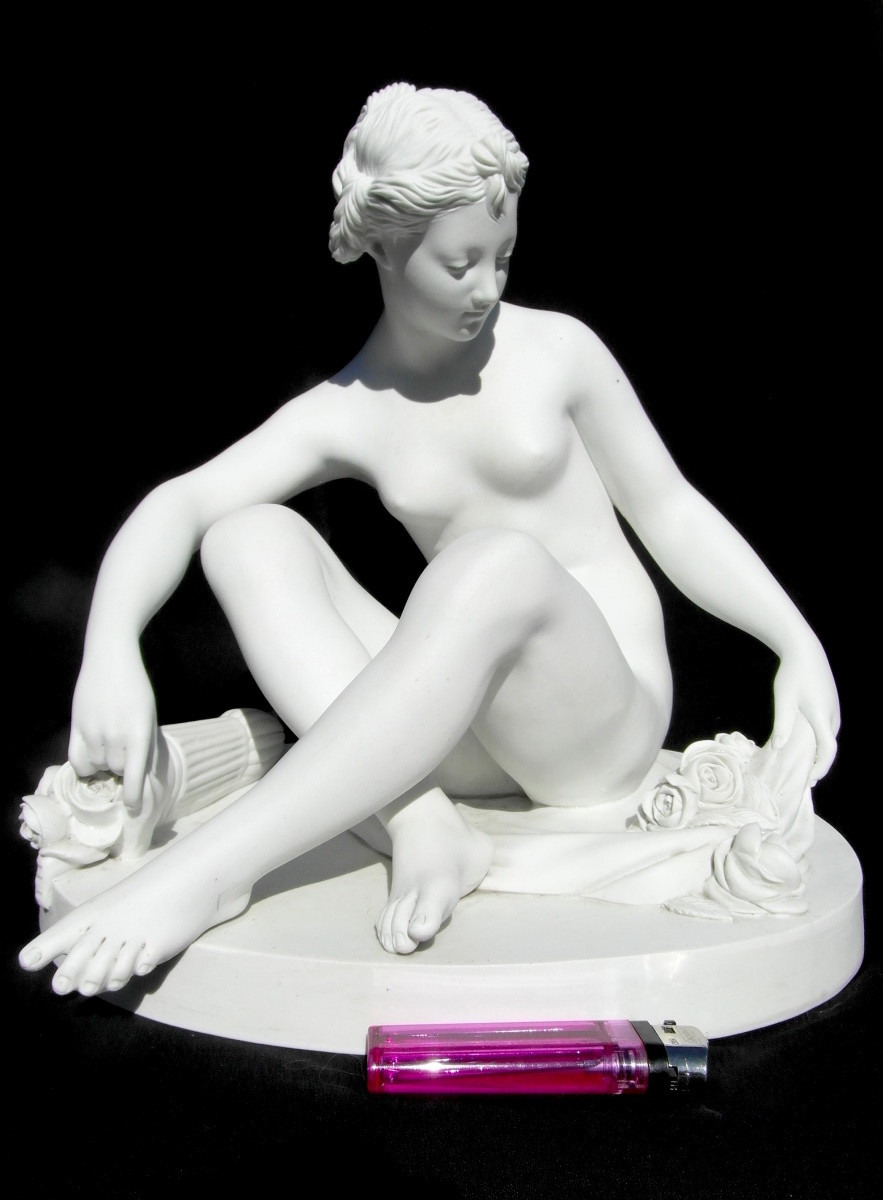 “venus With A Quiver Of Roses” In Biscuit De Sèvres By Falconet, Era Daum Leonard Pugi-photo-2