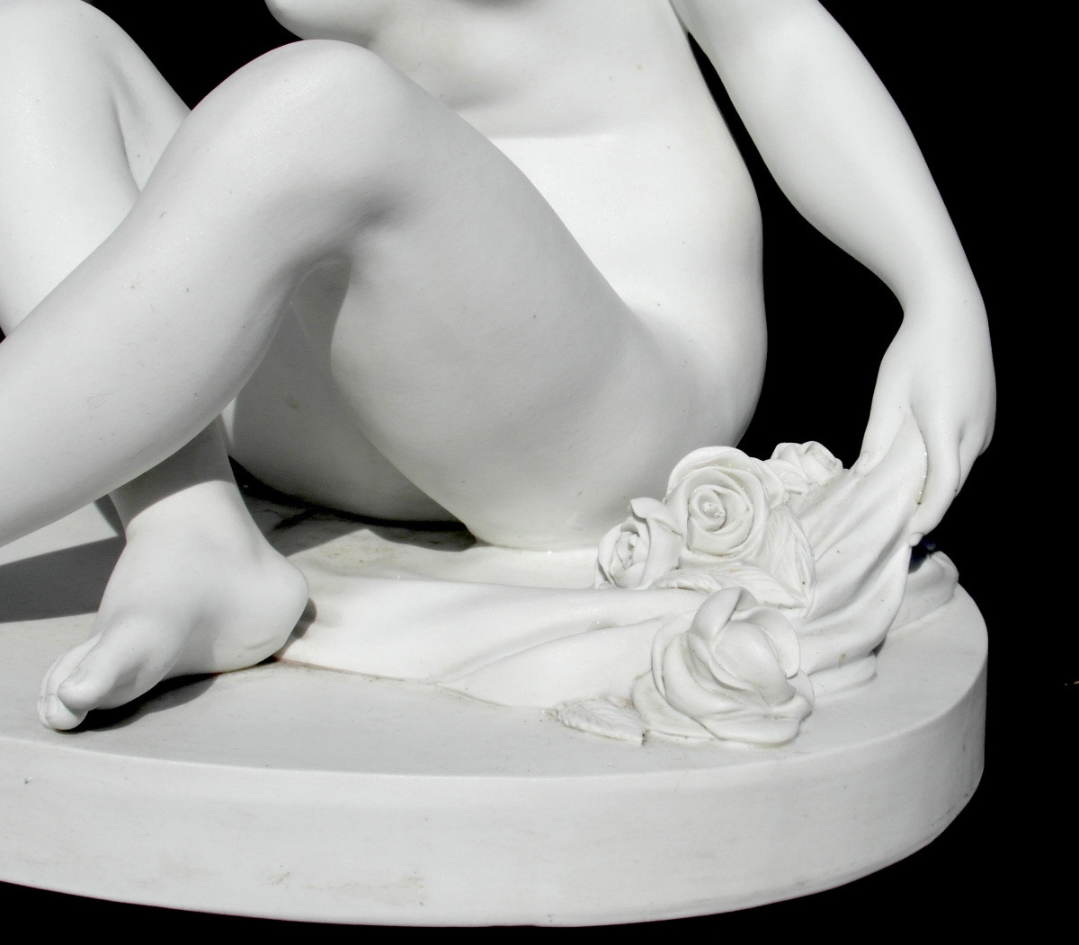 “venus With A Quiver Of Roses” In Biscuit De Sèvres By Falconet, Era Daum Leonard Pugi-photo-3