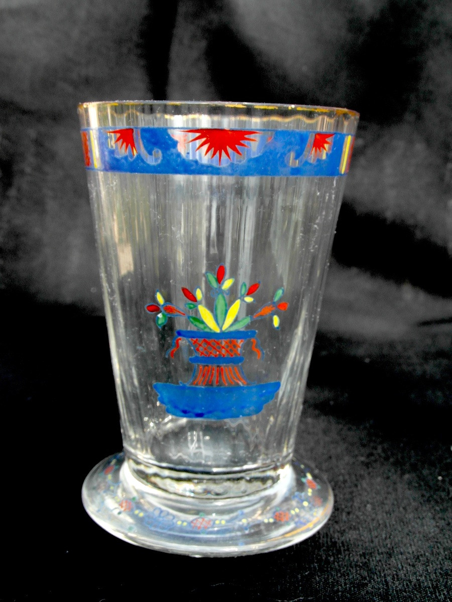 Daum Liqueur Service For Louis Damon And Delente, Circa 1890, Galle Art-nouveau Era-photo-4