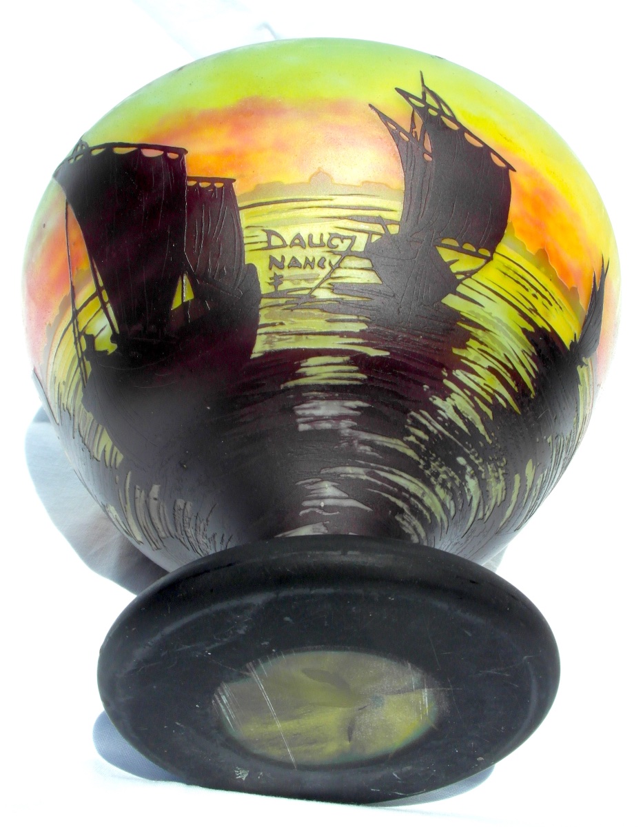Daum 3-color Goblet, -photo-4