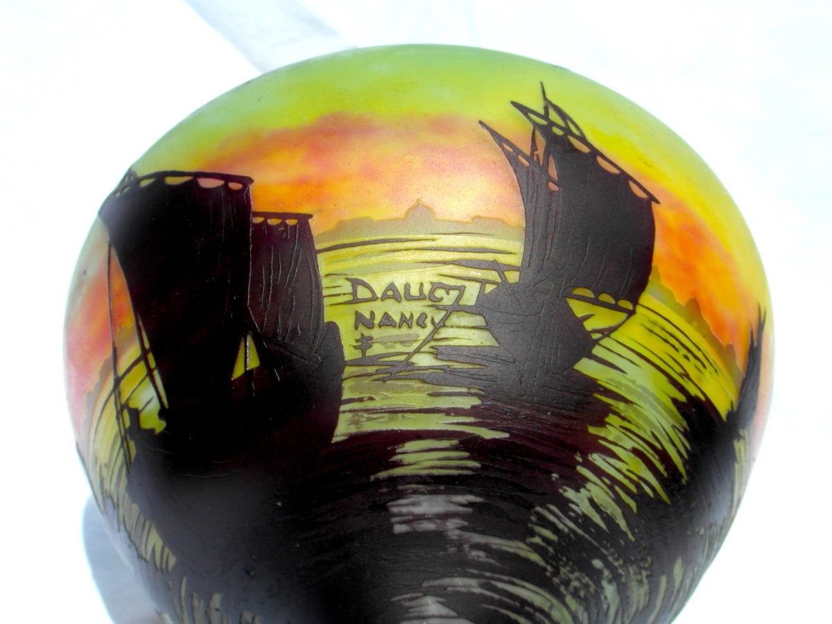 Daum 3-color Goblet, -photo-4
