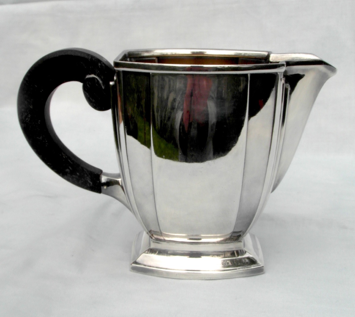 Service à The Et Café Art-deco Par Ravinet d'Enfert, 5 Pièces, Vers 1925 era christofle-photo-6