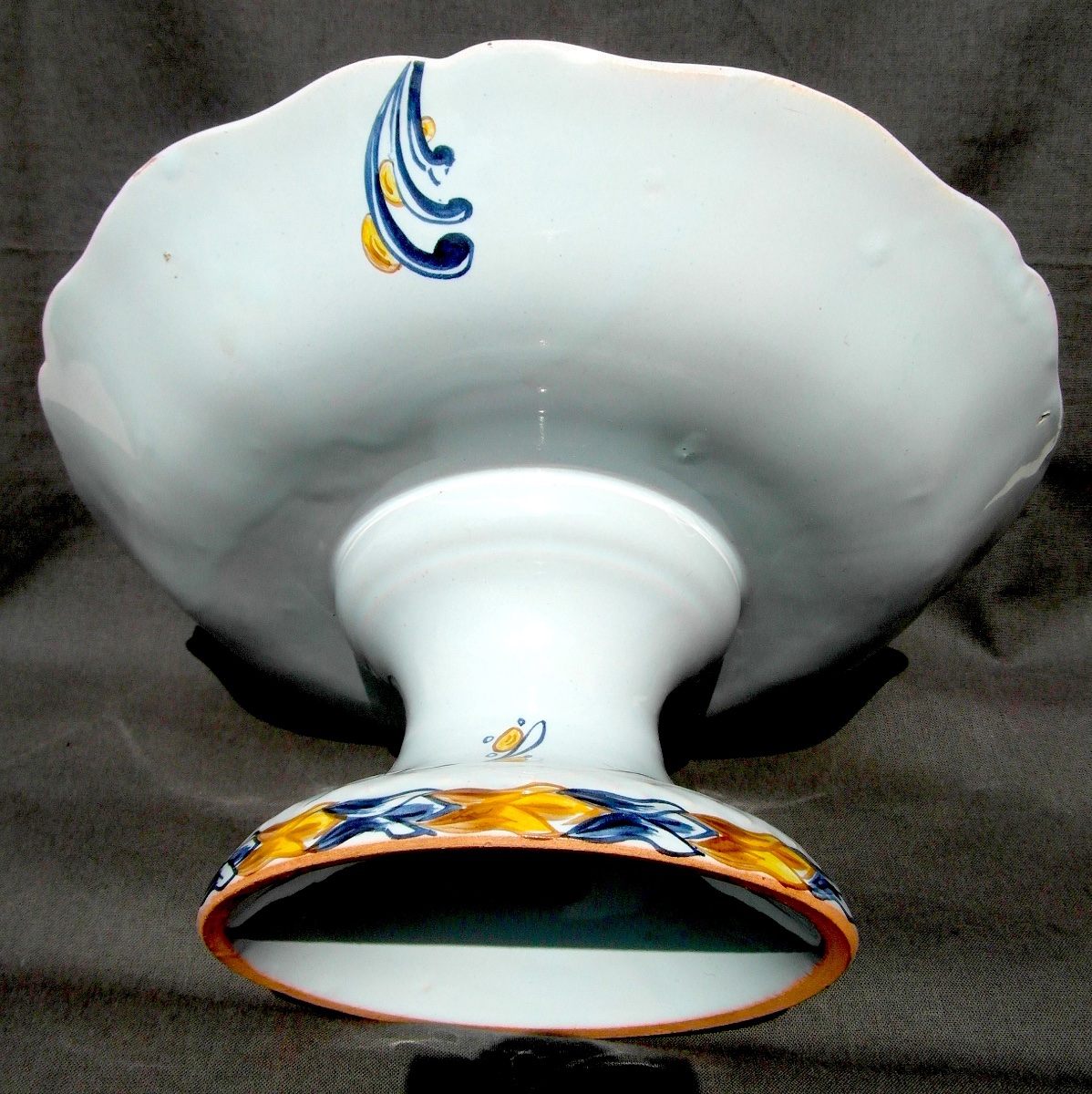  Galle "heraldic Animals" Footed Bowl, 1890, Era Daum Art Nouveau Ceramics-photo-5