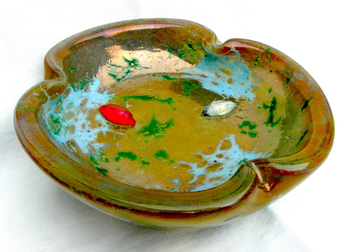 Beetle-motif Goblet On A Powdered, Iridescent, And Glazed Base By Daum, Circa 1900, Galle Era-photo-2