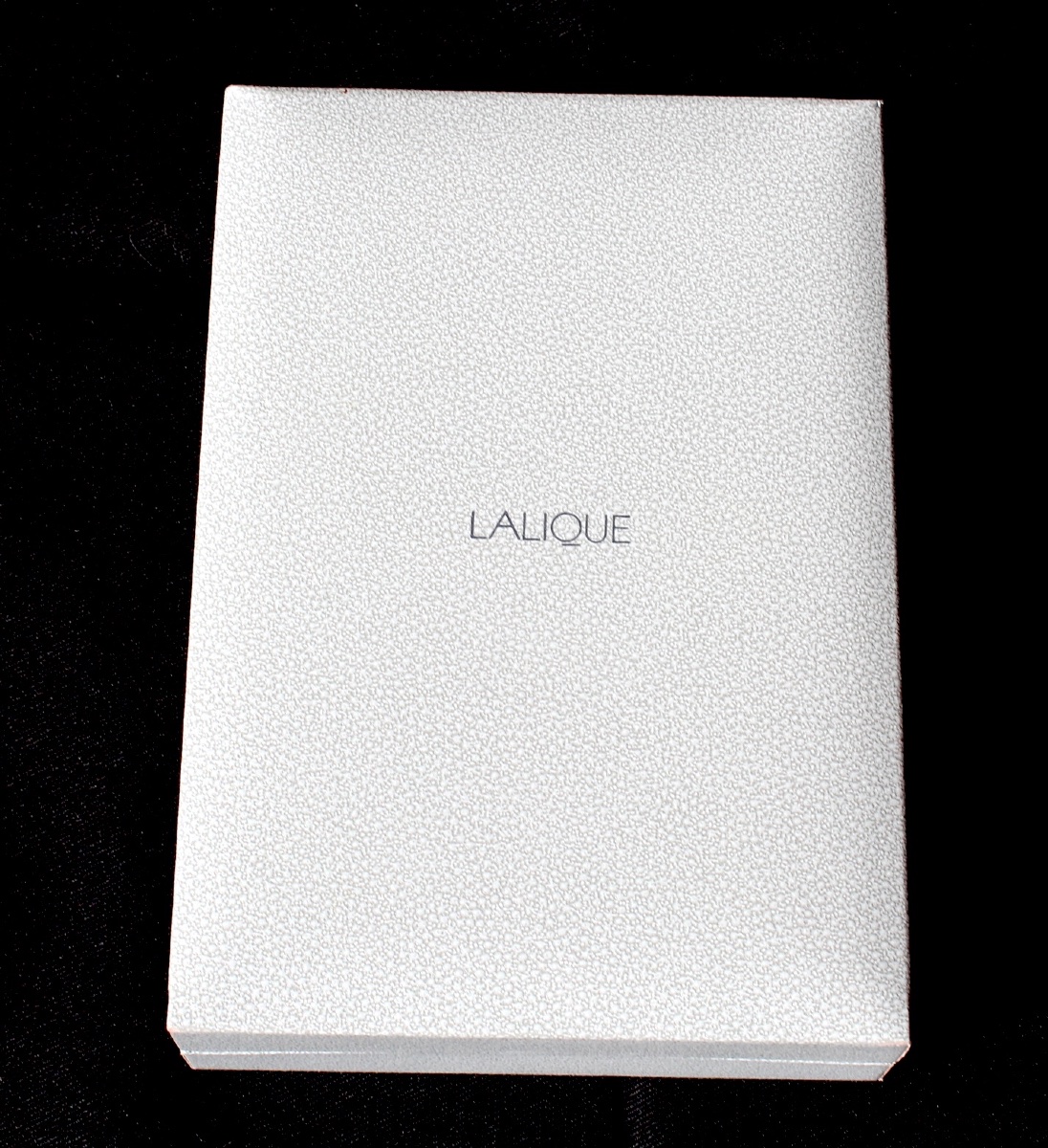 "ice Light" Dragonfly Necklace In Crystal And Vermeil By Lalique, In Its Presentation Box.-photo-7