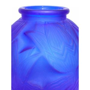 Vase Art-deco "les Nénuphars" Par Pierre D'Avens, Vers 1925, Era Daum Galle 
