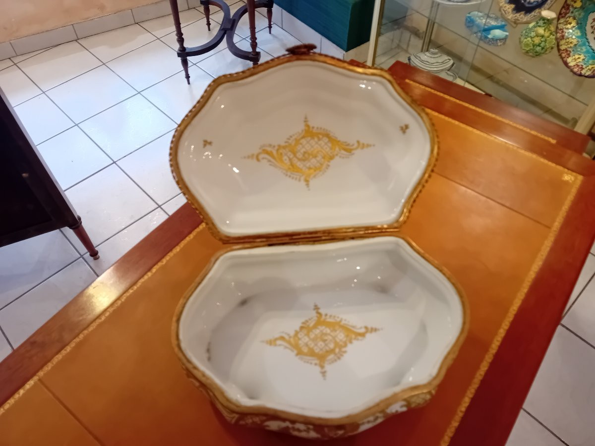 Late 19th Century Porcelain Box In The Style Of Sevres Signed Garnier-photo-3