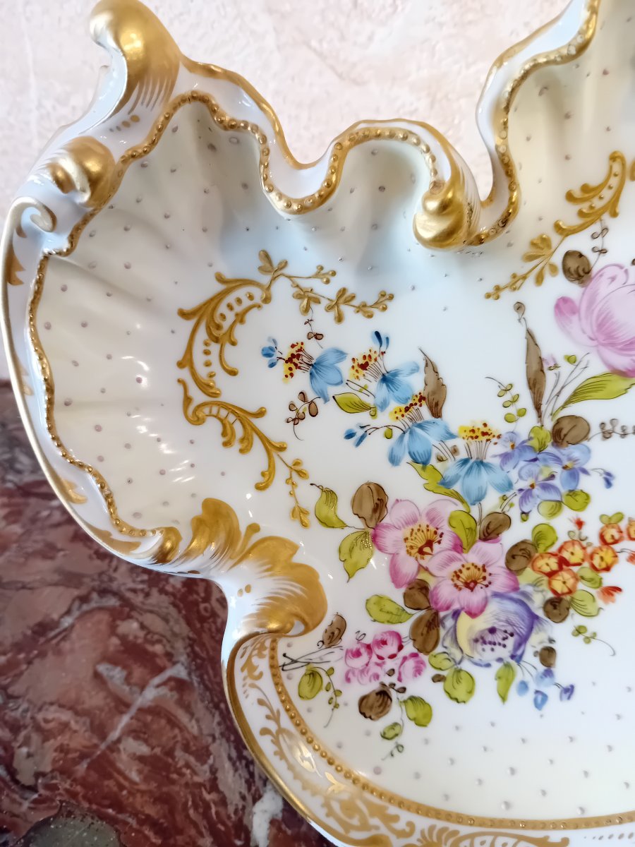 Sevres Chateau Des Tuileries Porcelain Meat Or Fish Dish Louis Philippe Period-photo-3