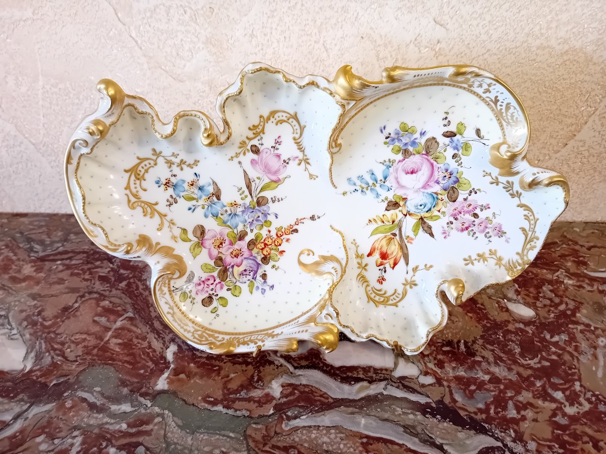 Sevres Chateau Des Tuileries Porcelain Meat Or Fish Dish Louis Philippe Period