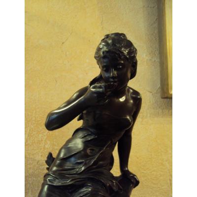 Mathurin Moreau Bronze The Source