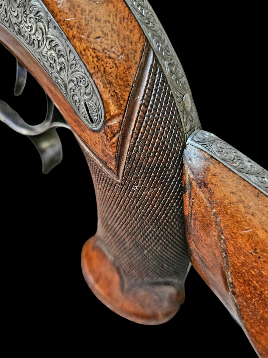 Pair Of Cavalry Officer's Pistols -photo-3