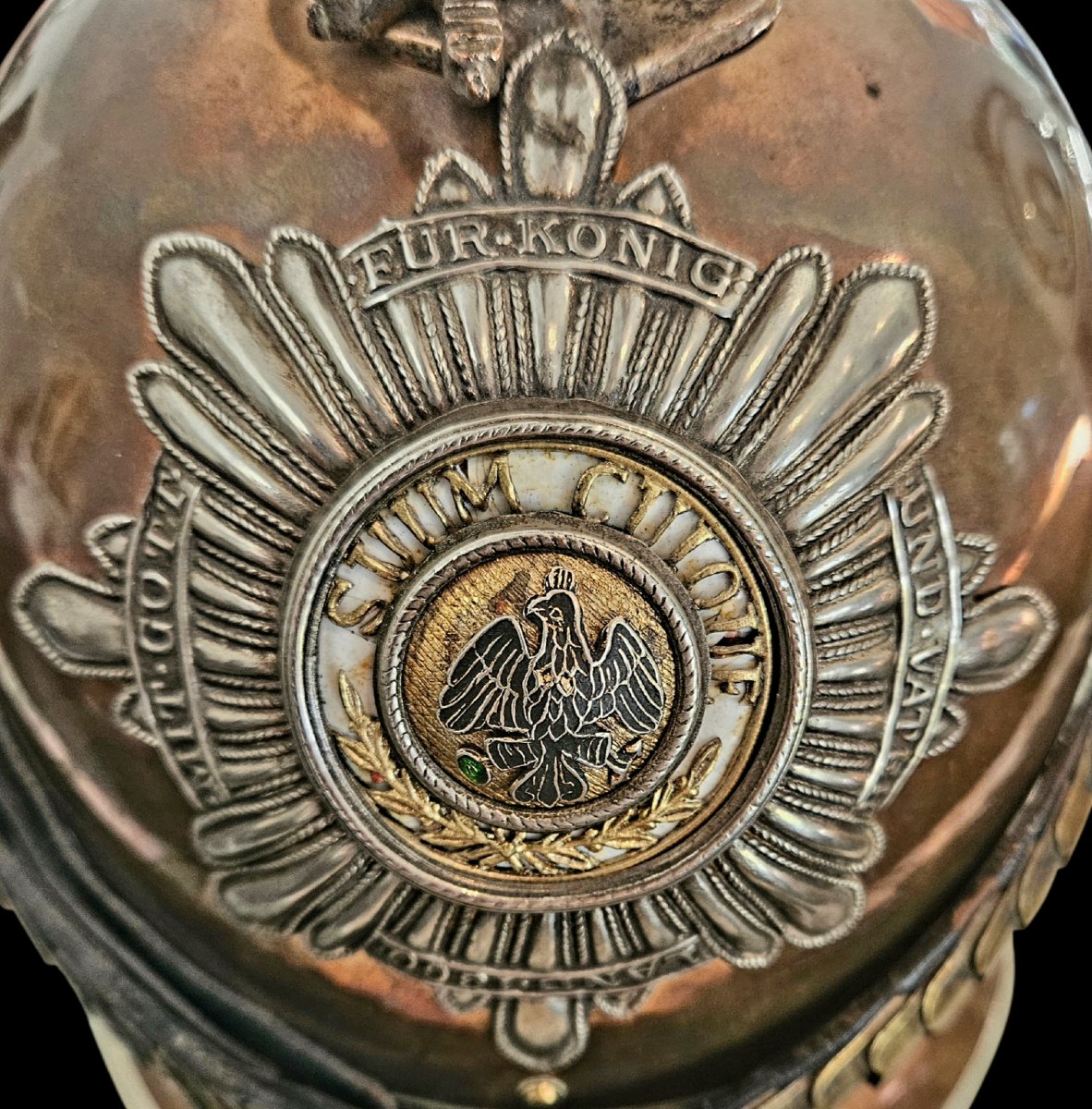 Prussian Bodyguard Officer's Helmet -photo-5