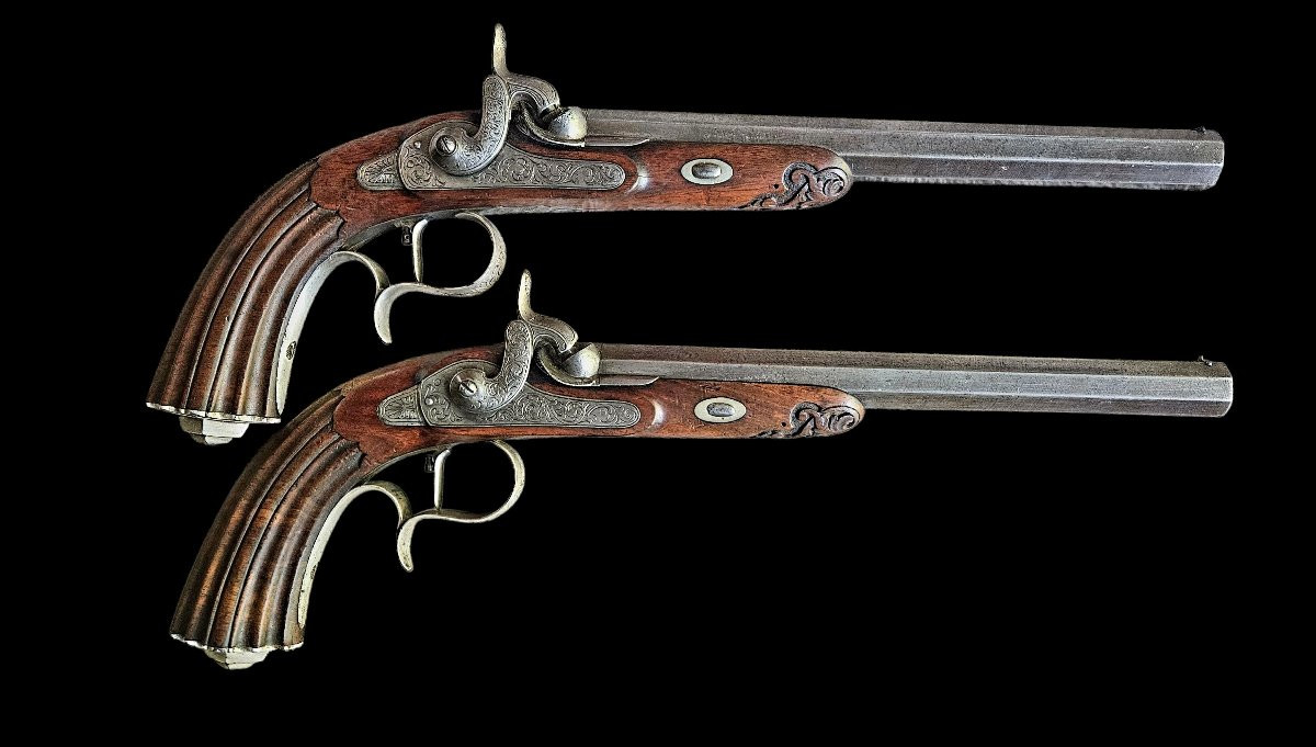 Coffret pistolet de duel par Devisme -photo-3
