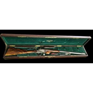 Carabine revolver lefaucheux en coffret 